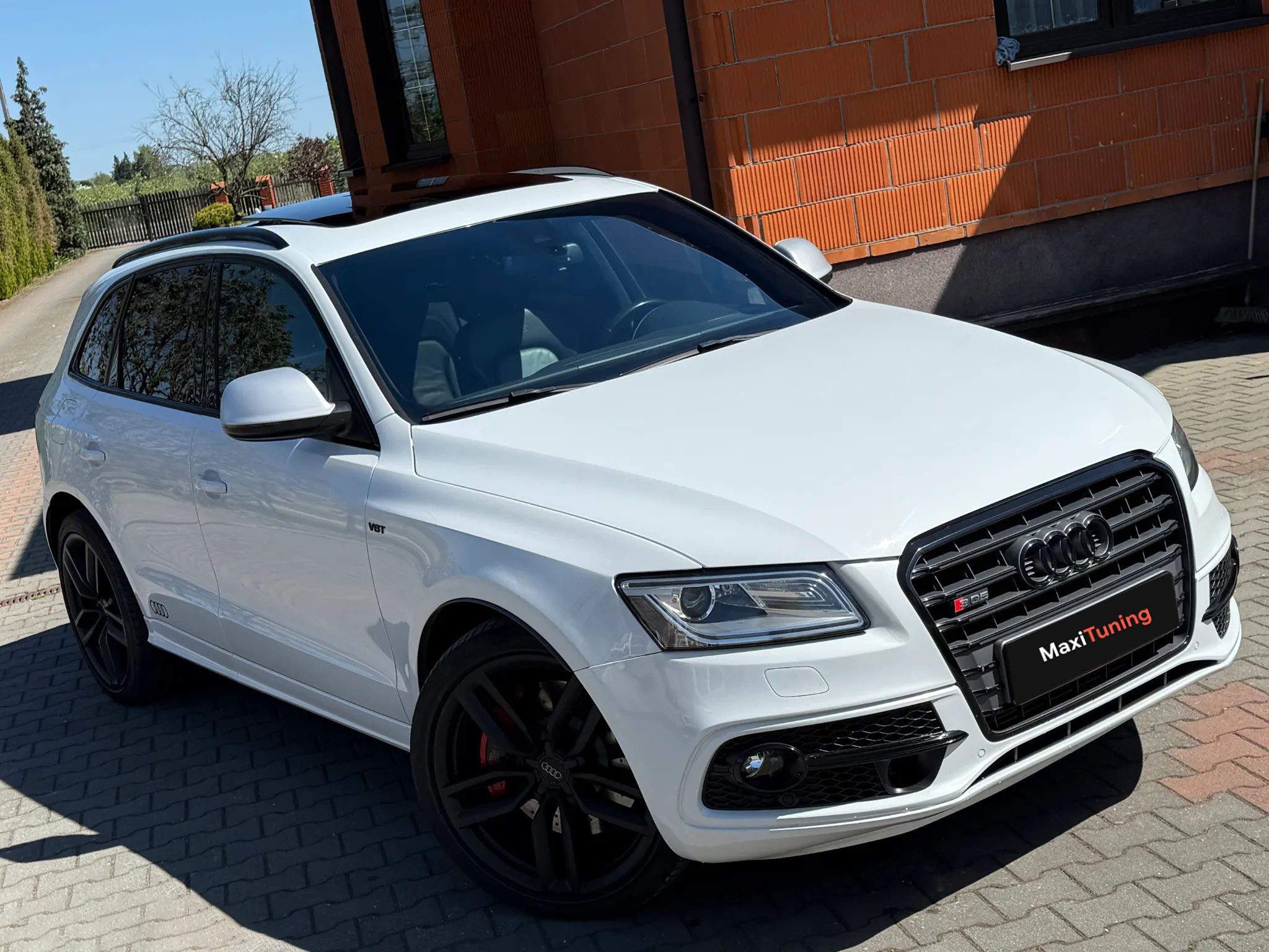 Audi Q5 LIFT 8R 2012-2015 Front Grill, Singleframe Grill, SQ5 Black Style